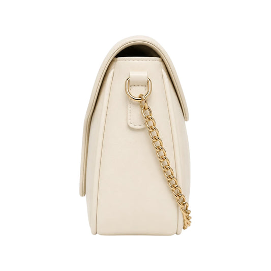 Zerina Women’s Crossbody Bag – Ivory Elegant Faux Leather