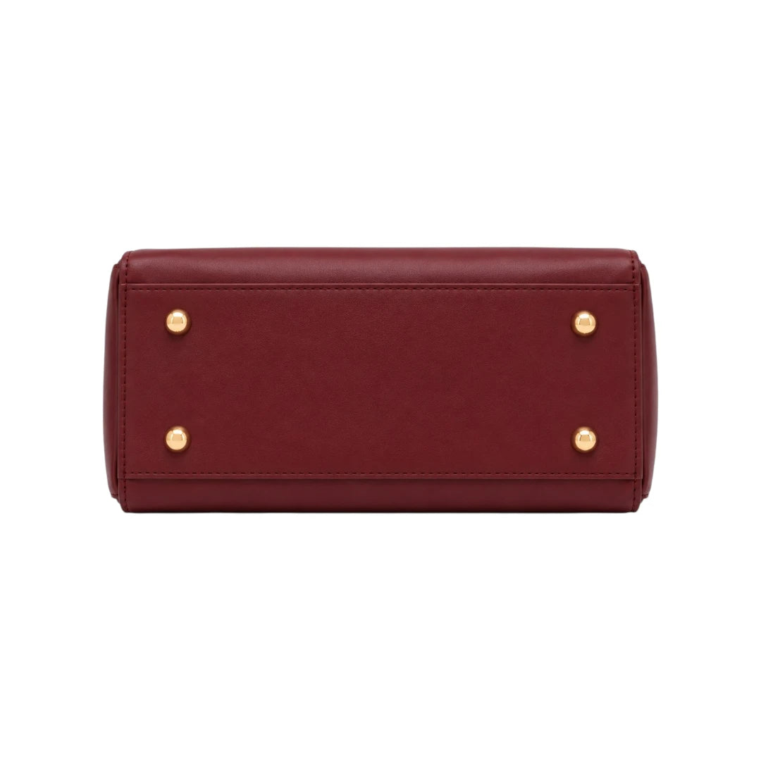 Zerina Women’s Crossbody Bag – Burgundy Faux Leather Bag