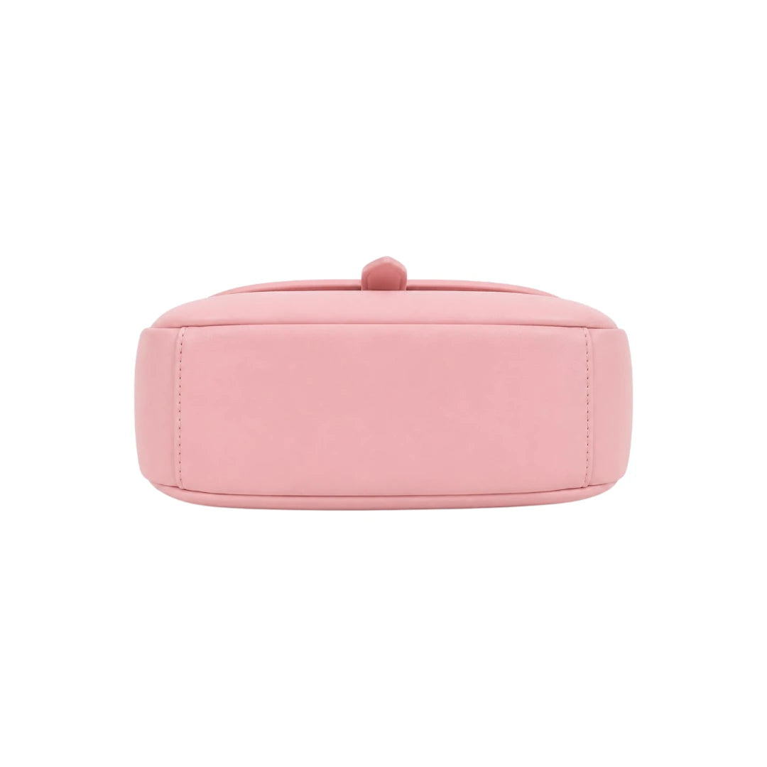 Zerina Women’s Crossbody Bag – Pink Elegant Chain Detail