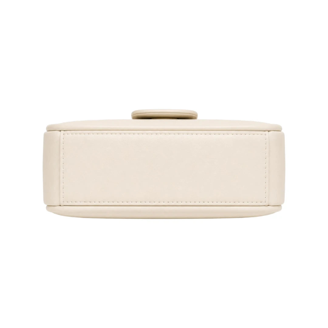 Zerina Women’s Crossbody Bag – Ivory Elegant Faux Leather